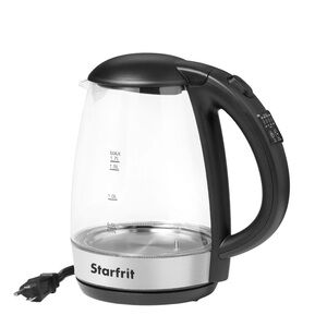 STARFRIT Electric Glass Kettle Variable Temperature 1.7L 🔹 NEW!